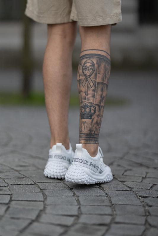 Sapatilha Branca Versace Jeans Couture SS25