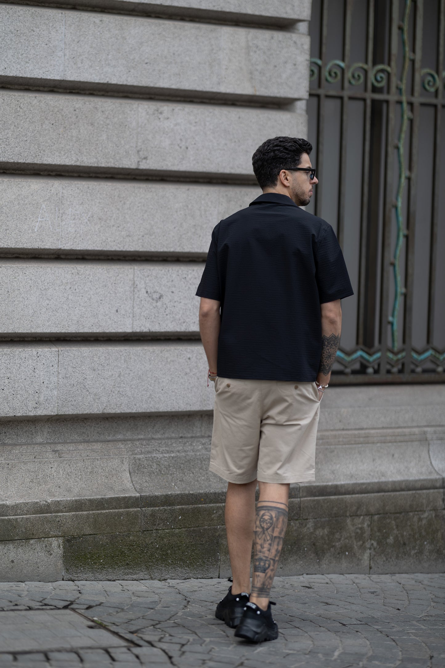 Camisa Preta Calvin Klein SS25