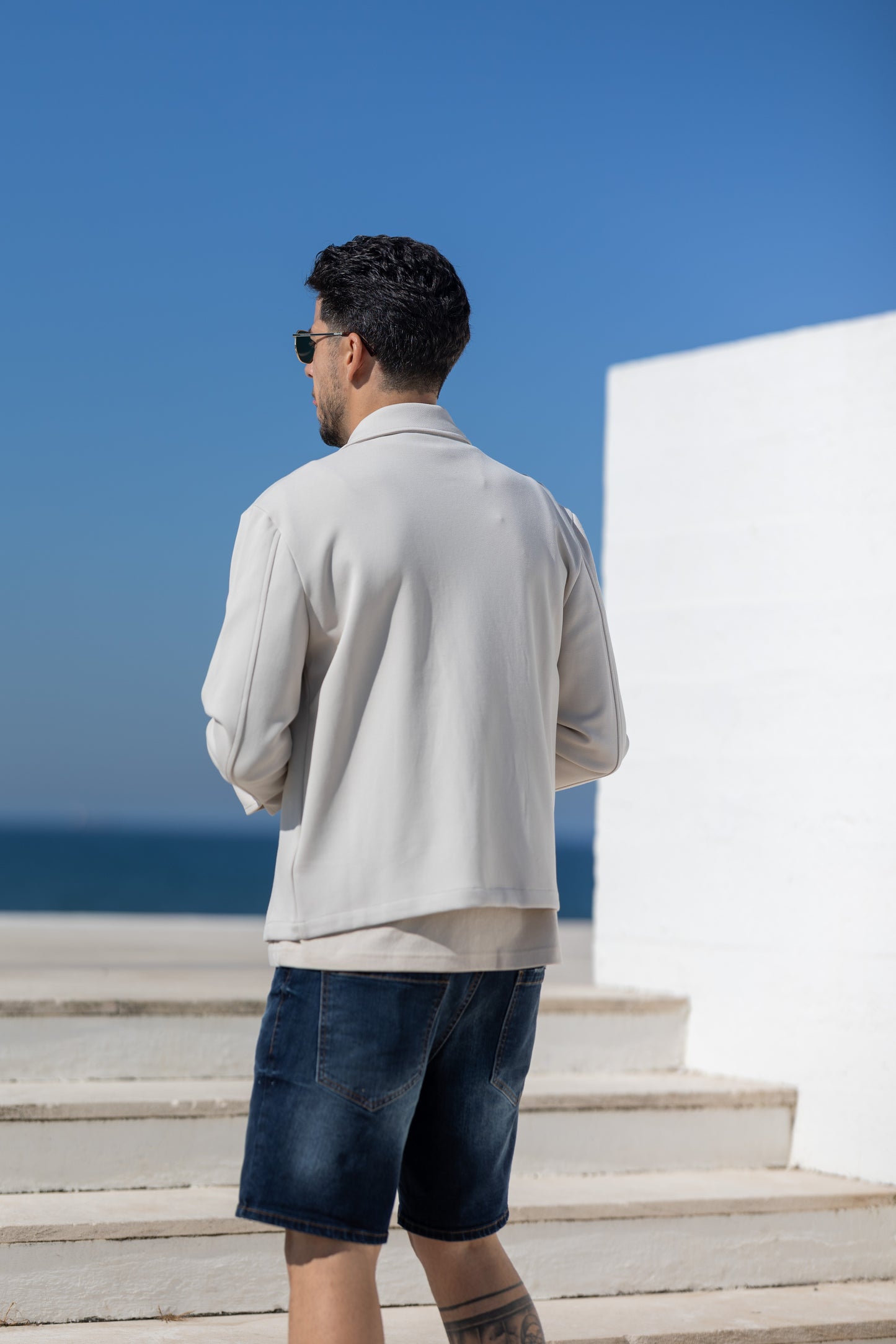 Casaco Meia-Estação Bege Antony Morato SS25