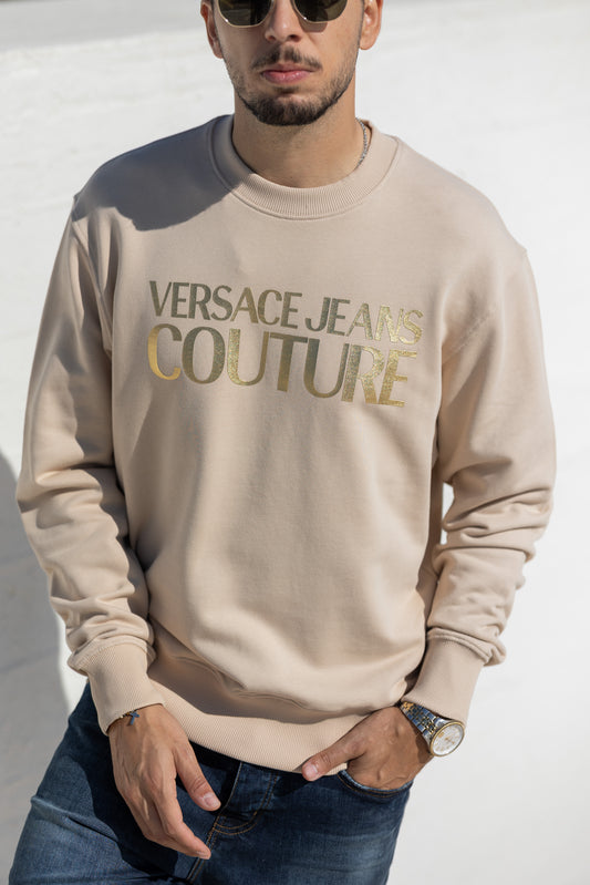 Sweatshirt Versace Jeans Couture Bege 77GAIT05 FW24