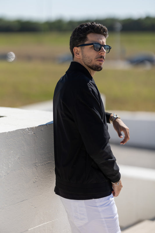 Casaco Bomber Preto Antony Morato SS25