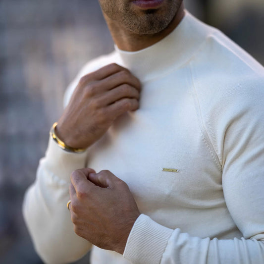 Zolf Camisola meia gola cru FW25