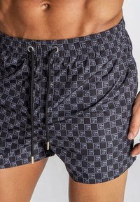 Calções de Banho Preto e Cinza Gianni Kavanagh SS24