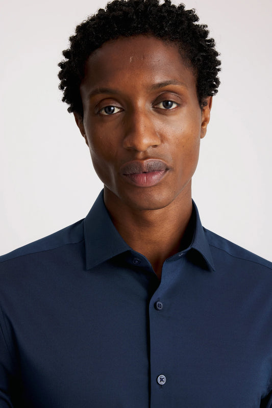 Camisa Azul Easy Iron Antony Morato SS26