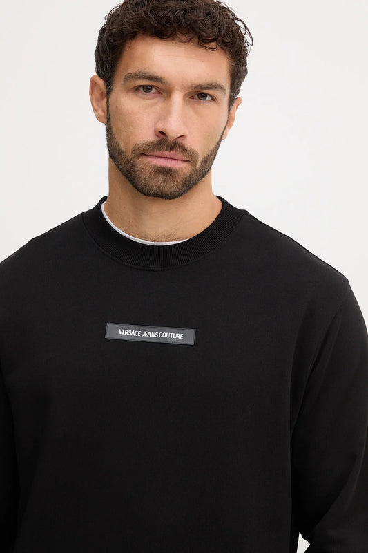Sweat Preta Versace Jeans Couture Versace Jeans Couture