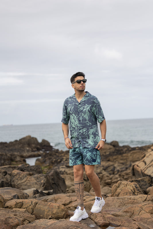 Conjunto Calvin Klein Azul KM0KM009620 SS24