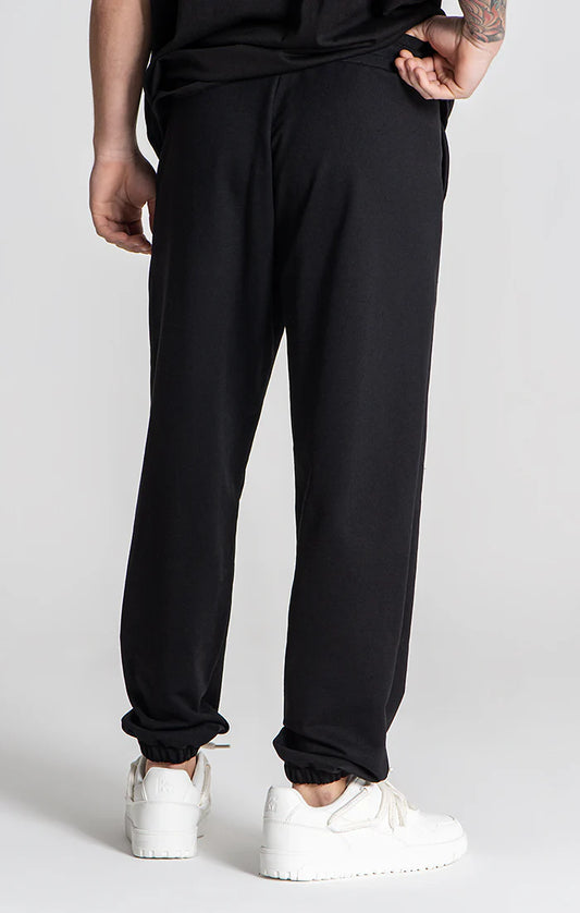 Calças de Fato de Treino Regular Preta Gianni Kavanagh FW24