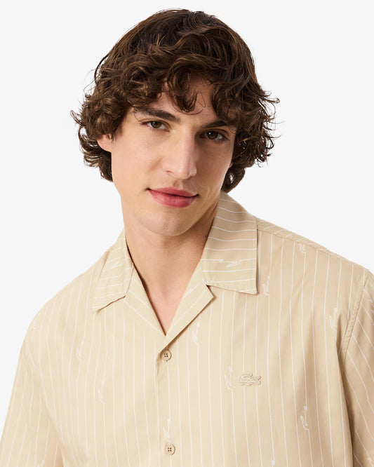 Camisa Creme Lacoste SS26