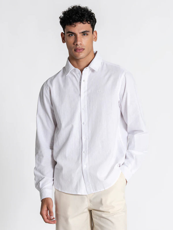 Camisa de Linho Branca