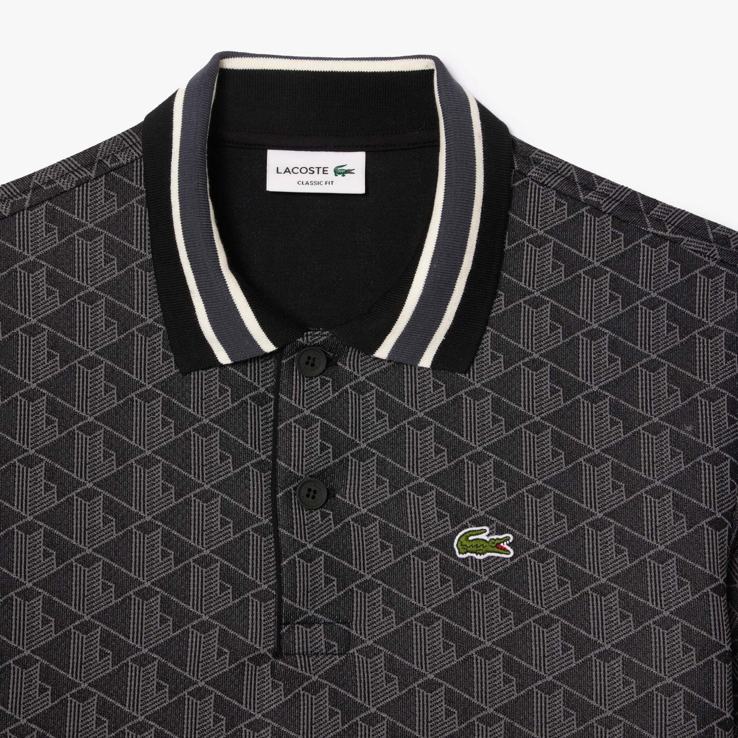 Polo Lacoste Preto SS25 Lacoste