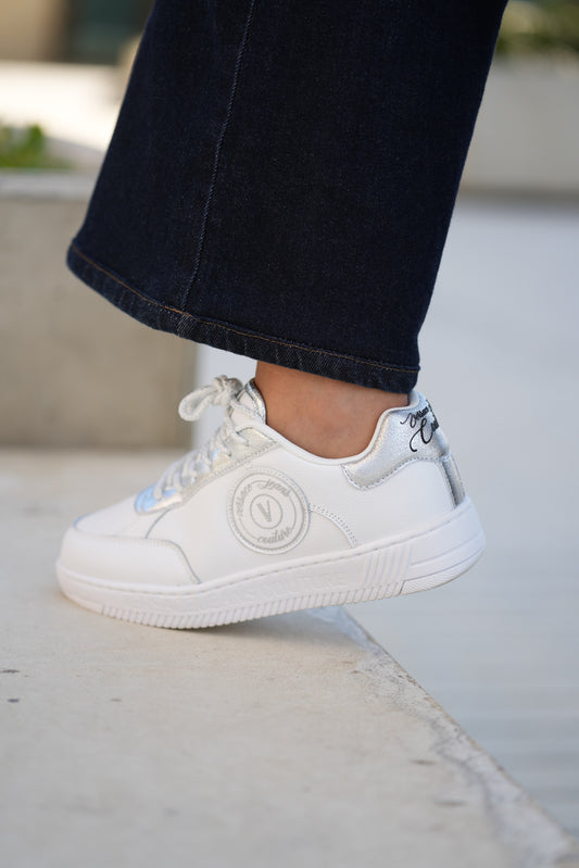 Sapatilhas Brancas Versace Jeans Couture FW25