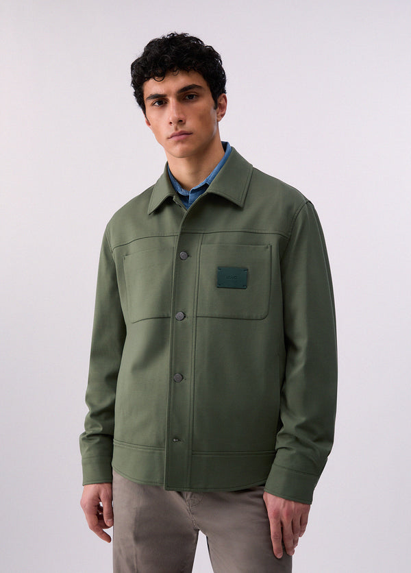Sobrecamisa Verde Soft Touch
