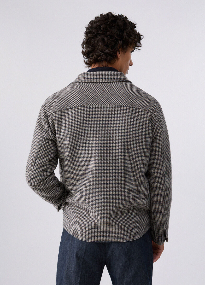 Sobrecamisa com Padrão Quadrangular Liu Jo Castanha LIU JO