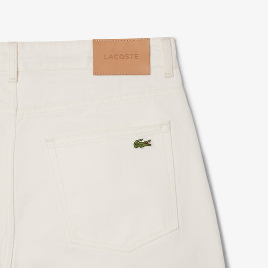 Calções de Ganga Branco Lacoste SS25