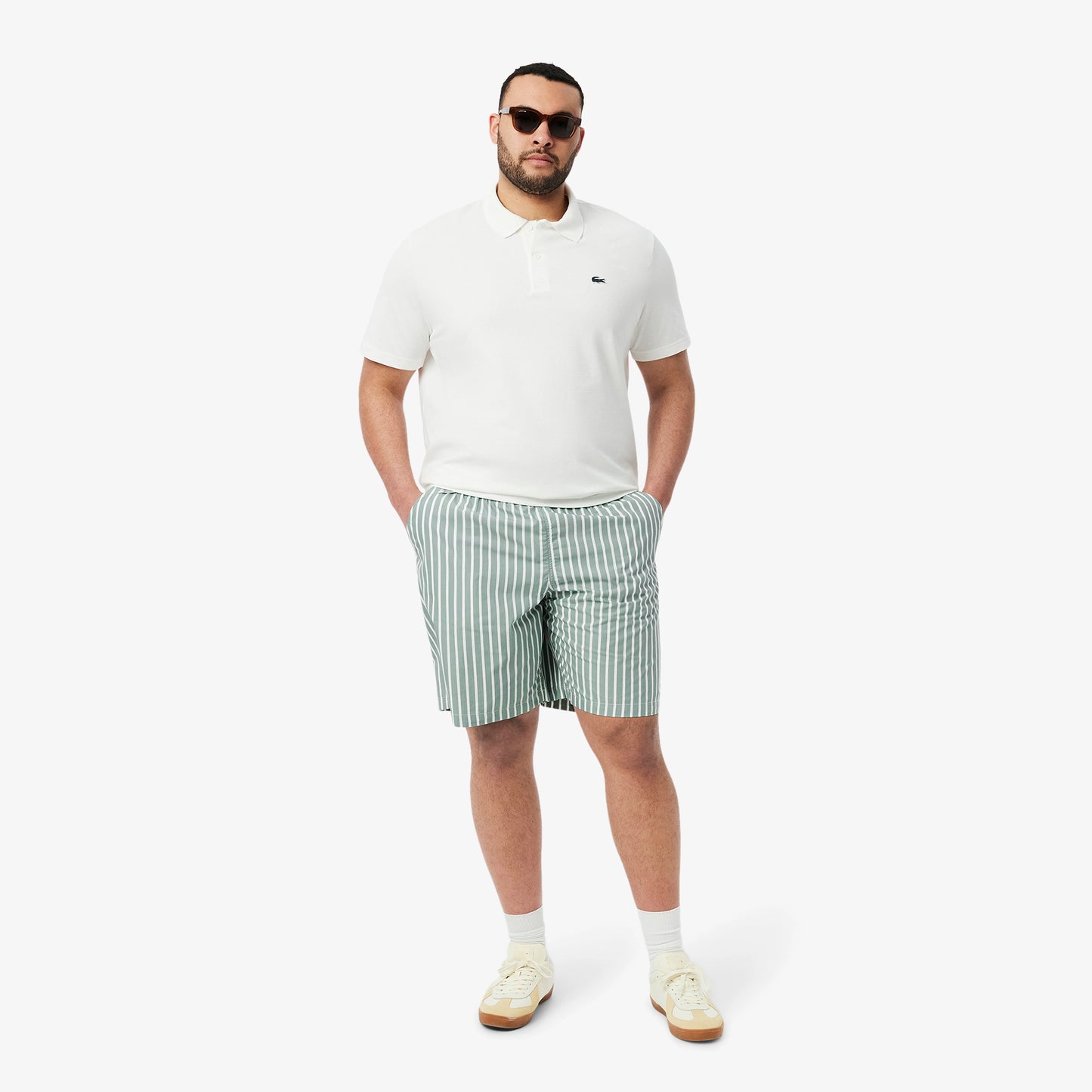 Calções Verdes Lacoste SS25