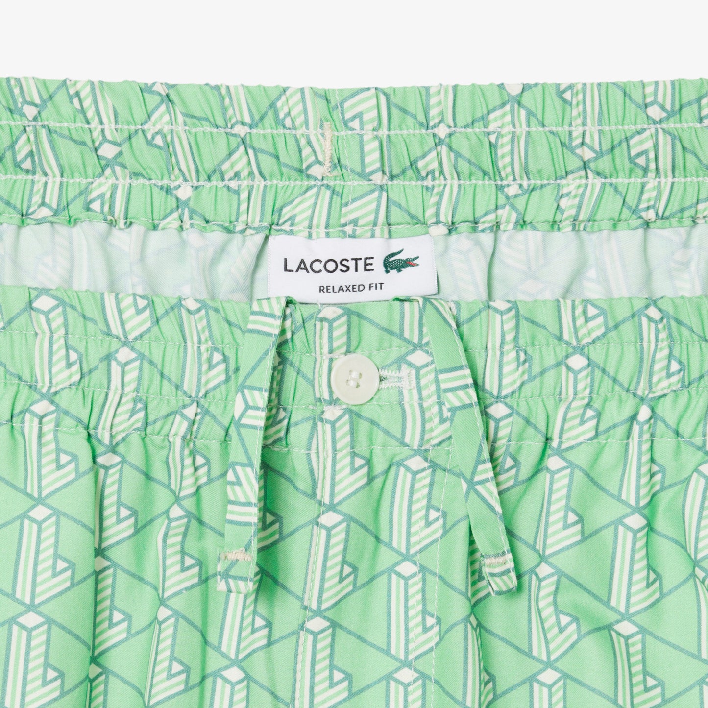 Calções Verdes Lacoste SS25
