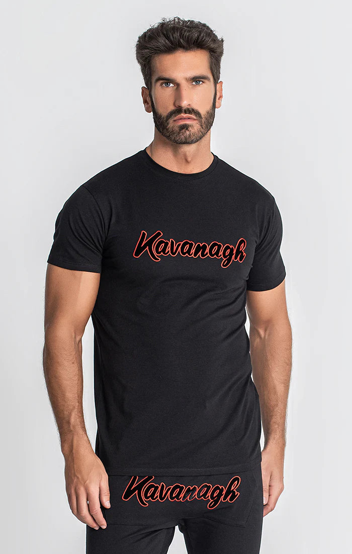 GIANNI KAVANAGH T SHIRT PRETA LAVISH OUTLINE FW23