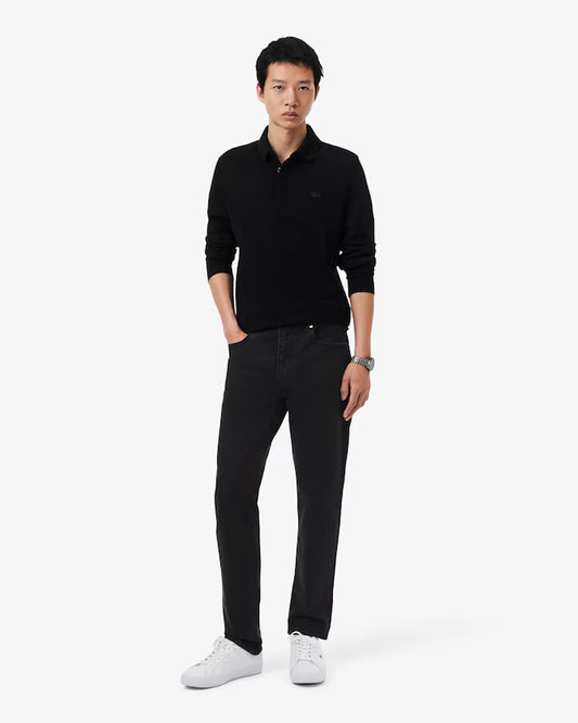 Calças de Ganga Slim-Fit Lacoste Preto Lacoste