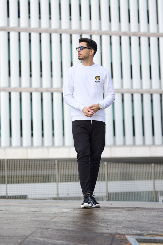 Sweat Branca Moschino SS25