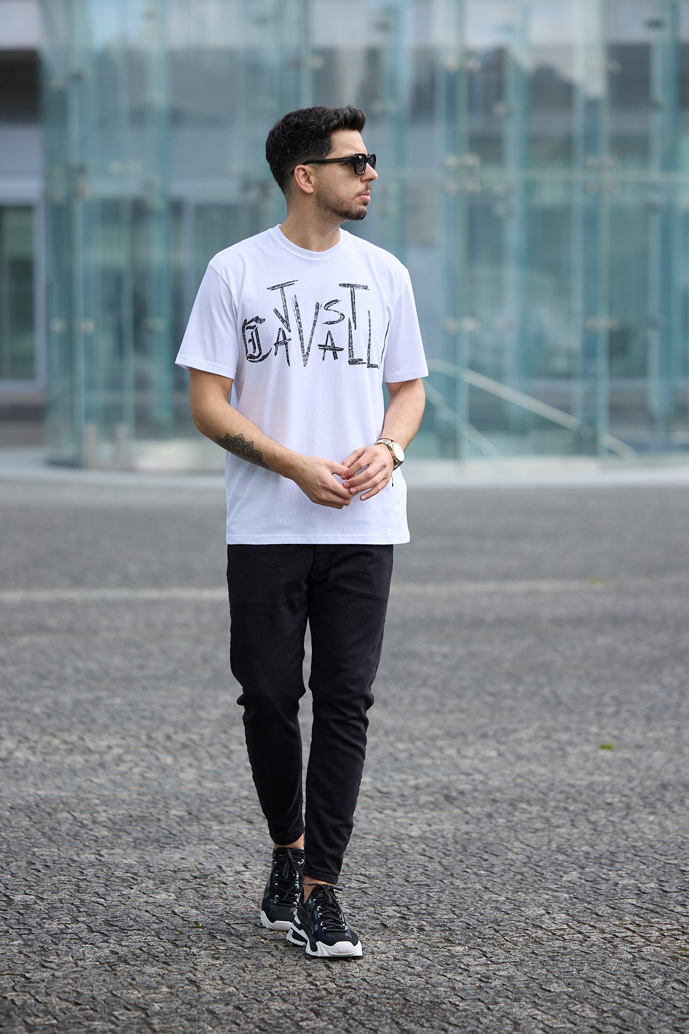 T-shirt Branca Just Cavalli SS25