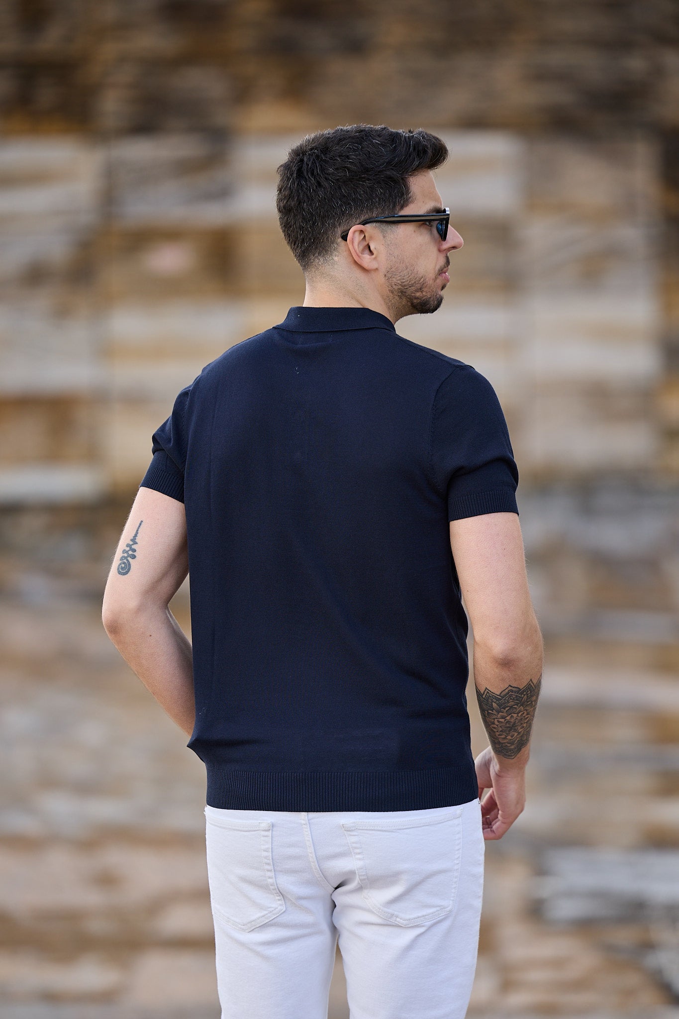 Polo Azul Malha Antony Morato SS25