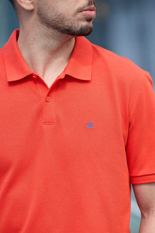 Polo Vermelho Calvin Klein SS25