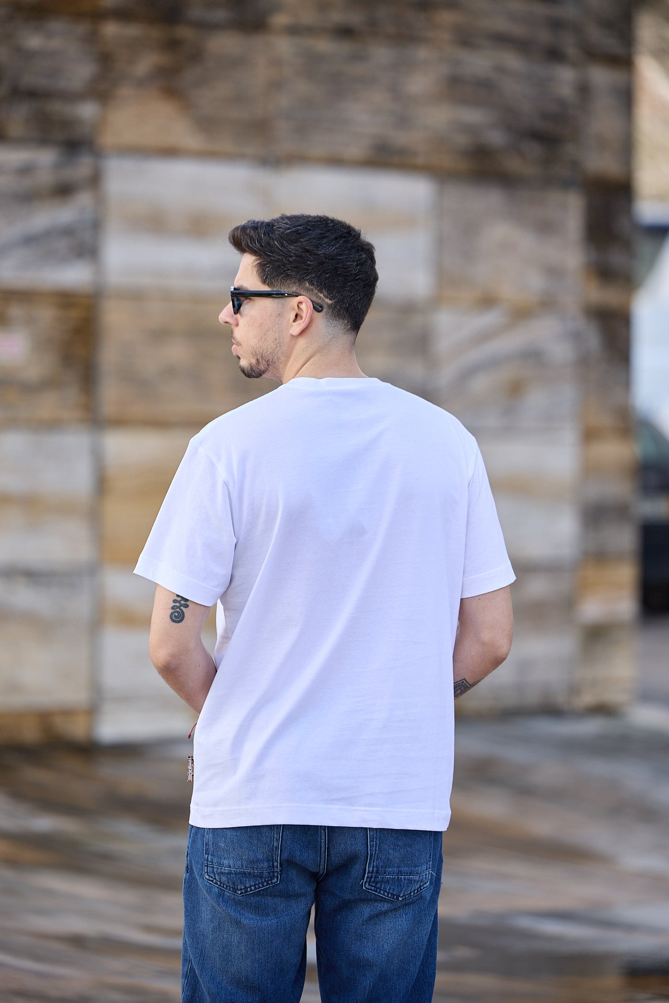 T-shirt Branca Just Cavalli SS25