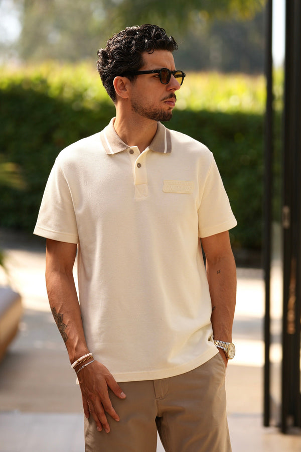 Polo Bege Versace Jeans Couture