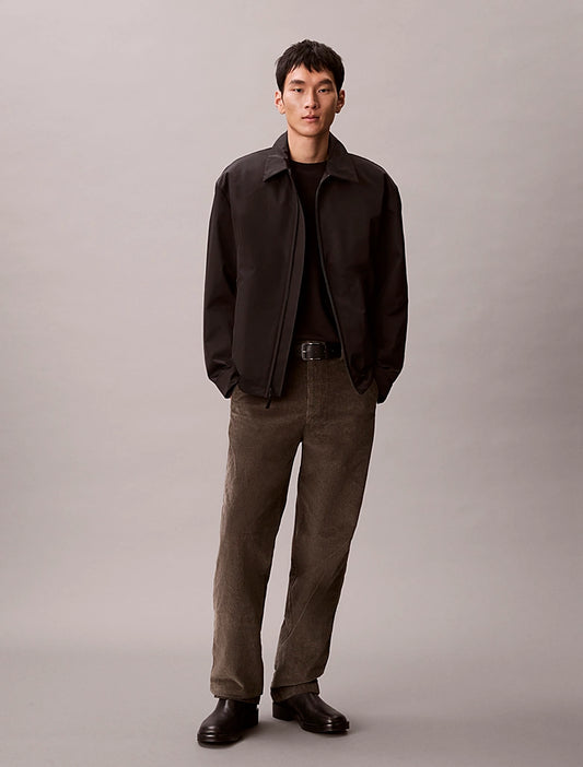 Calça de bombazina Verde Musgo Calvin Klein FW25