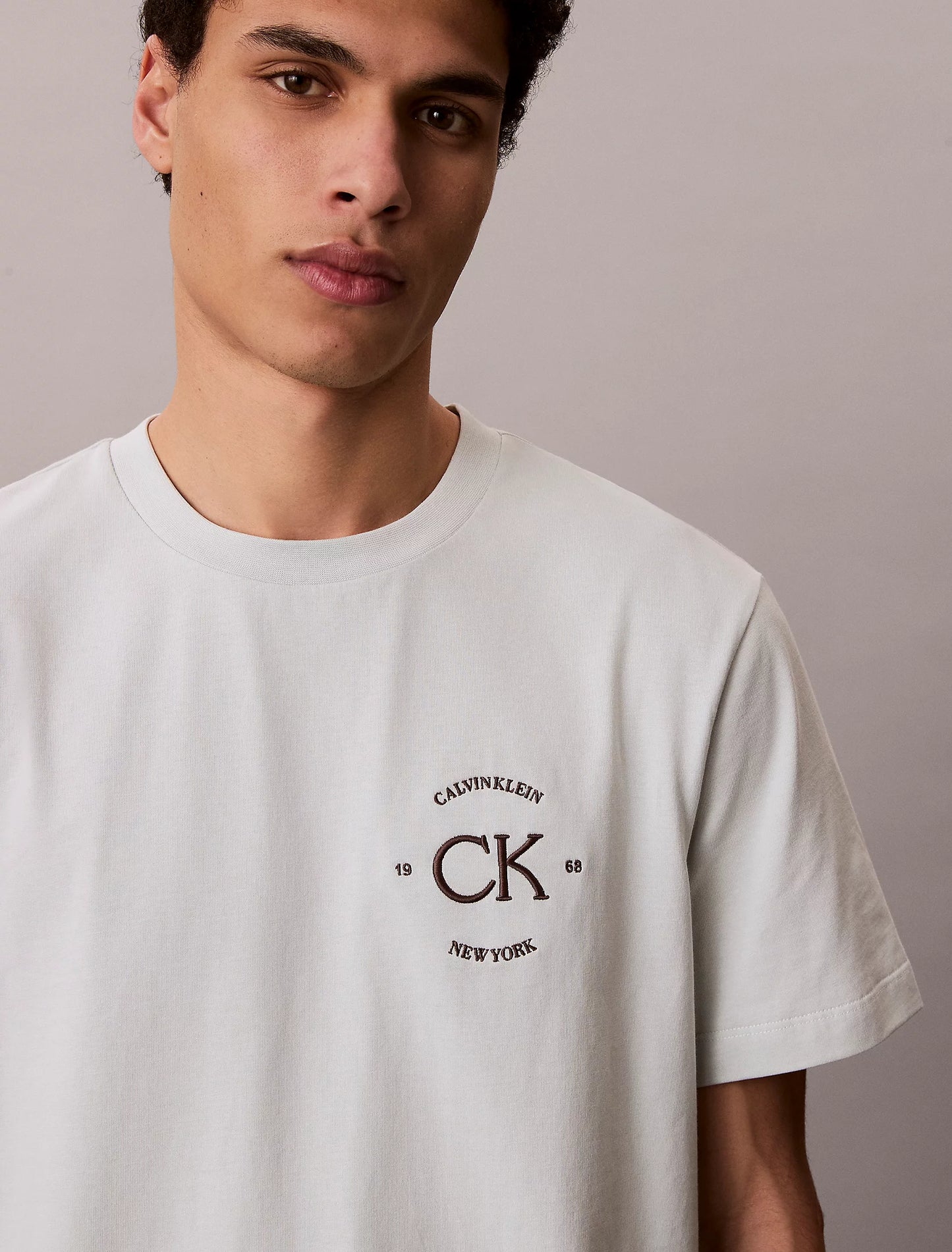 T-shirt Verde Calvin Klein SS26