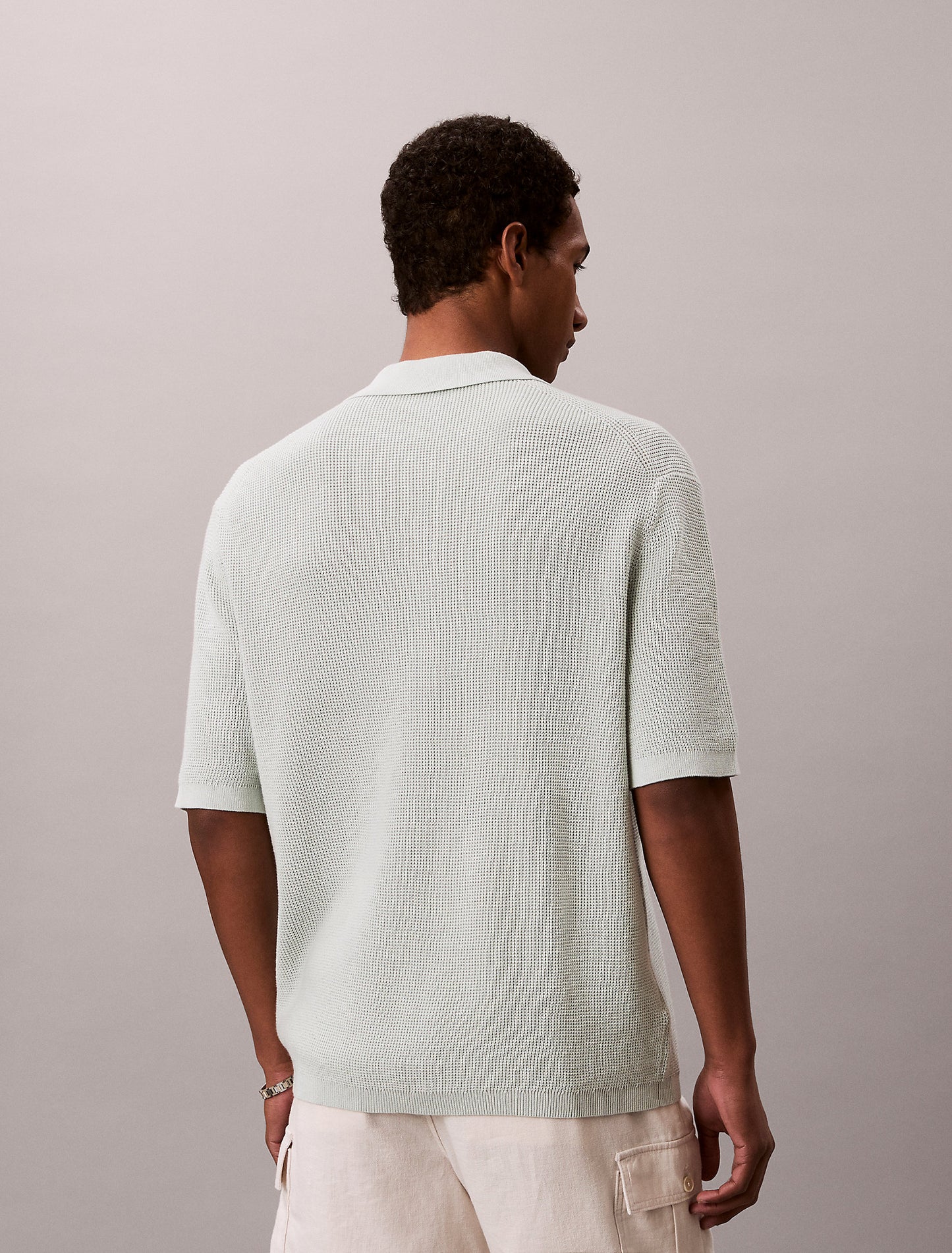 Polo Verde Calvin Klein SS26