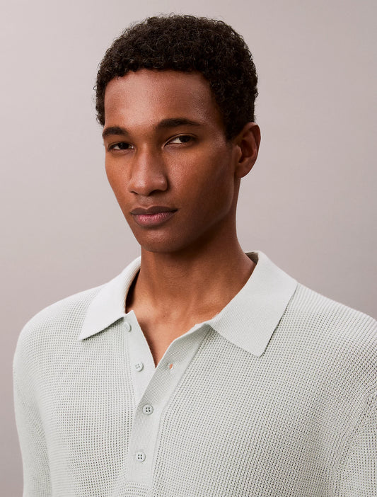 Polo Verde Calvin Klein SS26