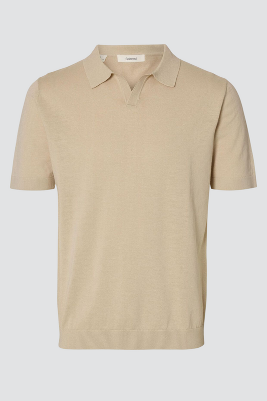 Polo Bege Selected SS25