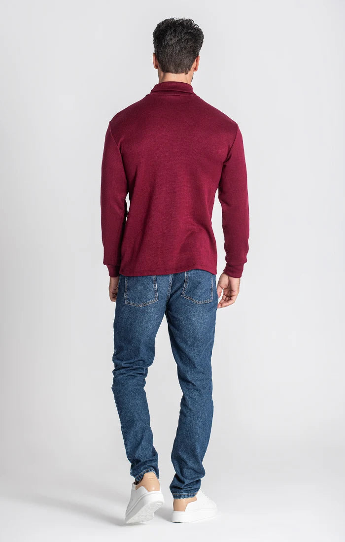 Camisola Gola Alta Gianni Kavanagh Bordeaux Gianni Kavanagh