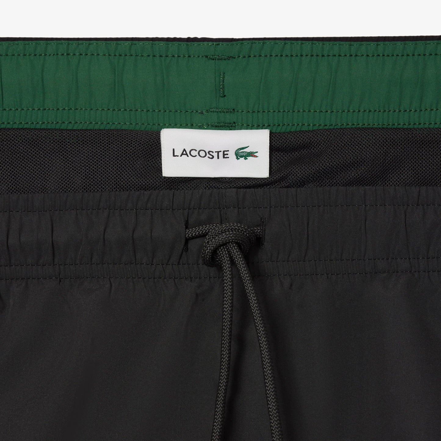 Calções de Banho Pretos Lacoste SS25