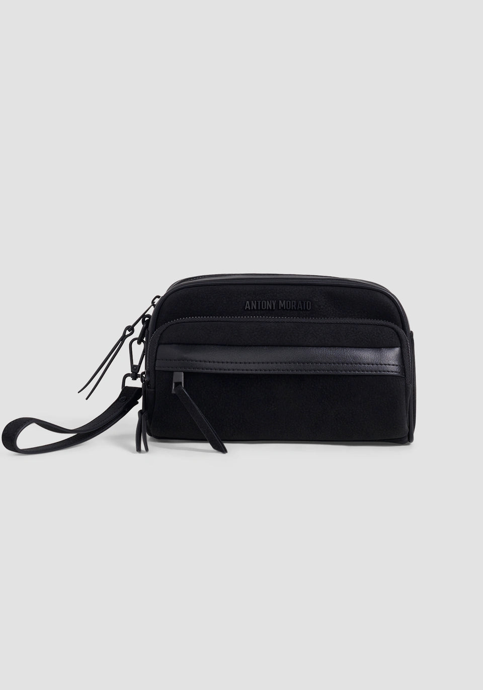 Bolsa de Mão em Pele Antony Morato Preta Antony Morato