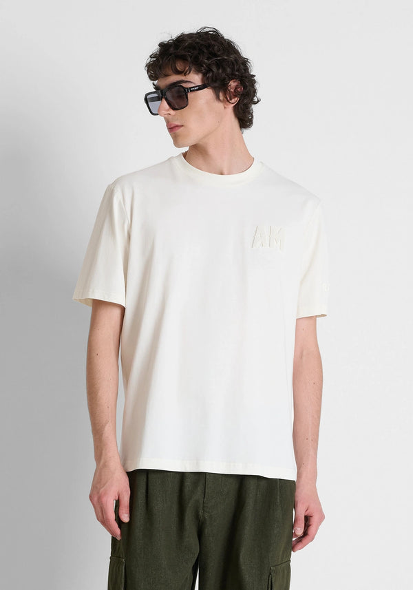 T-shirt Bege Relaxed Fit