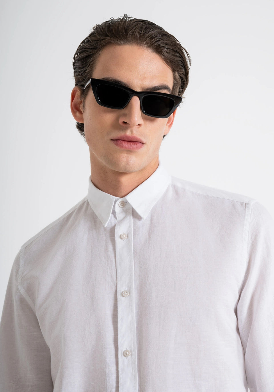 Camisa Linho Antony Morato Branca SS25