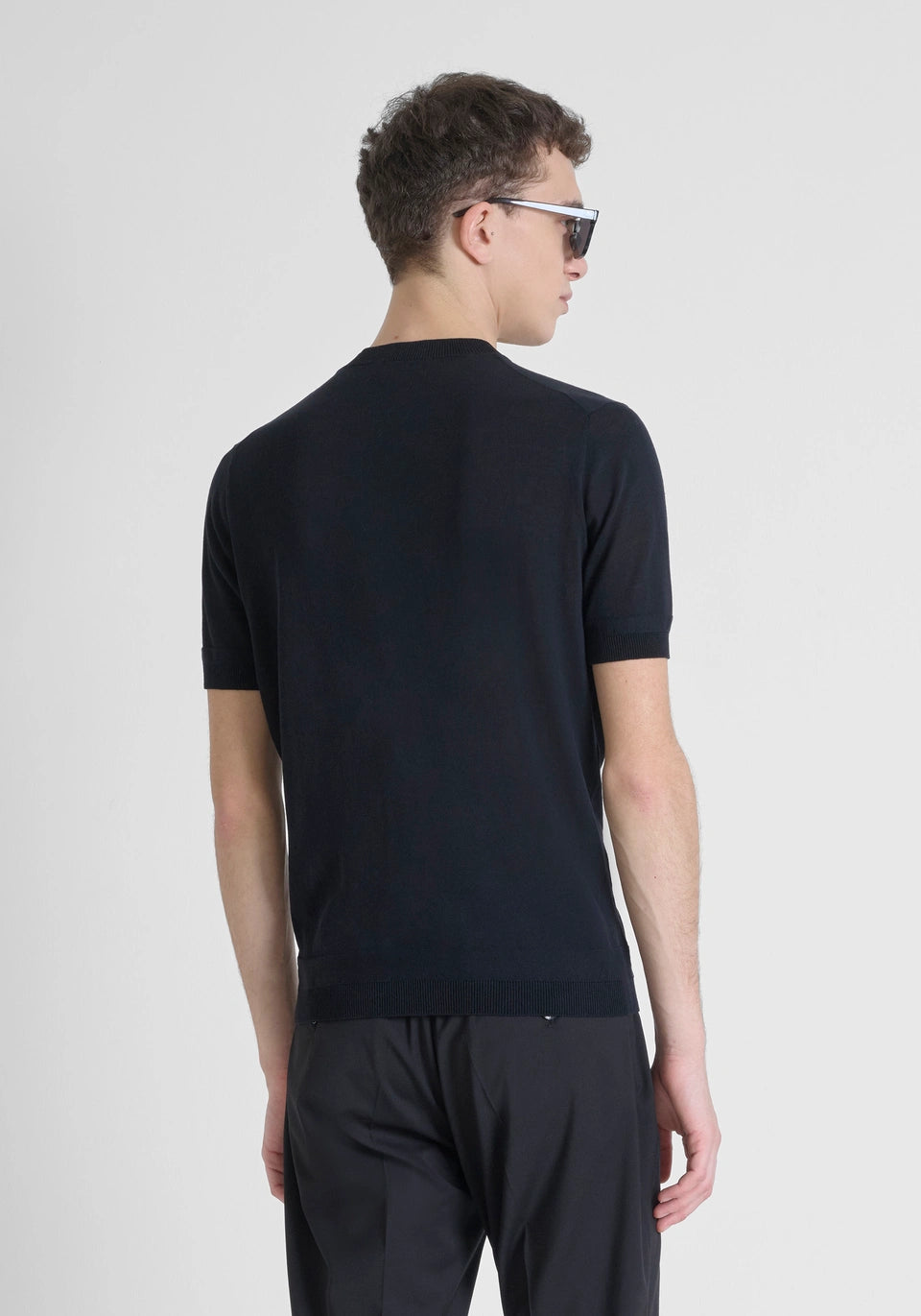 T-shirt Malha Preta SS25