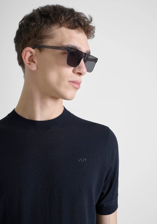 T-shirt Malha Preta SS25