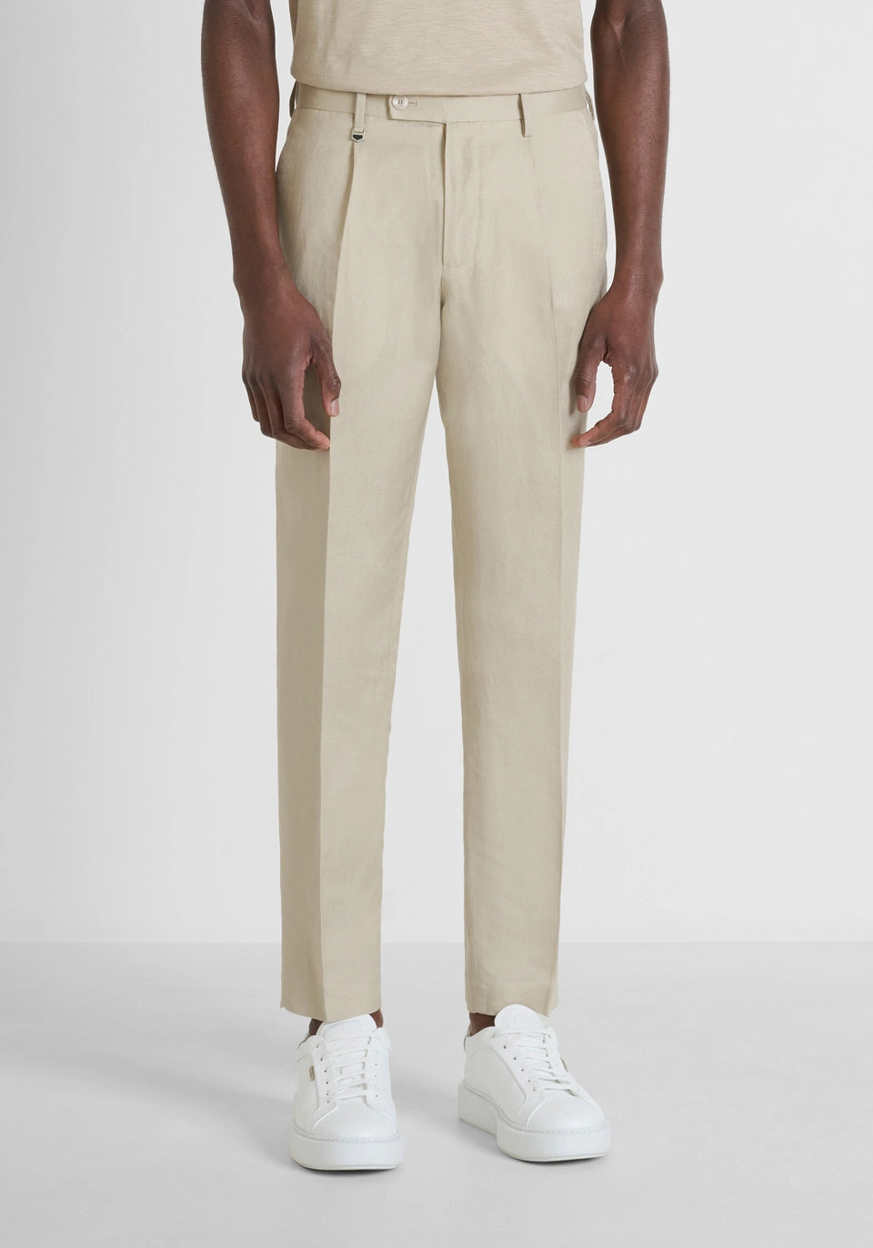 Fato Linho Bege Antony Morato SS25