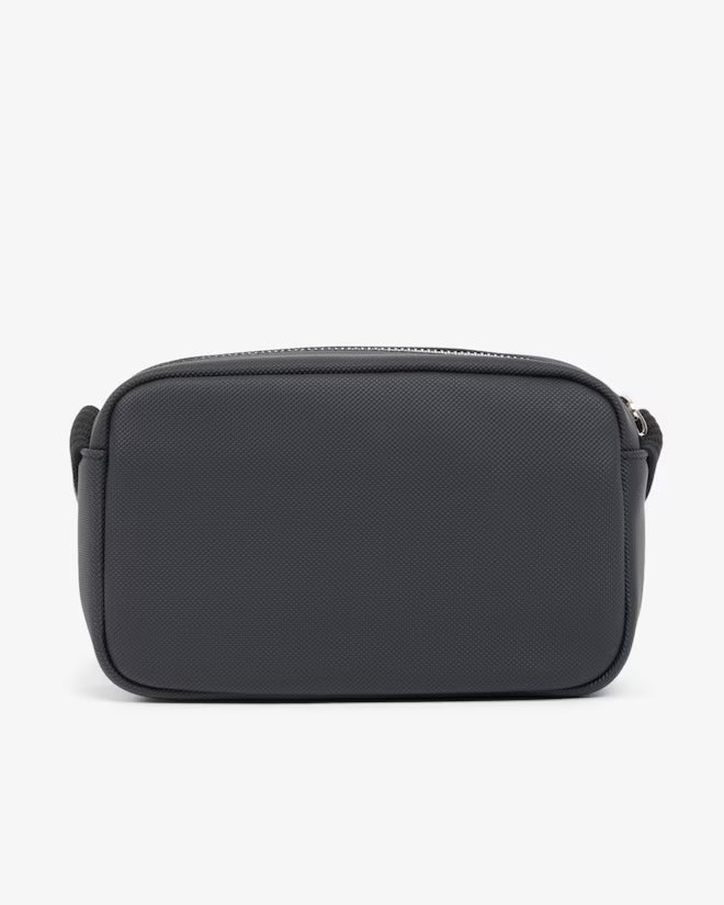 Mala a tiracolo Com Textura Petit Piqué Lacoste Preto Lacoste