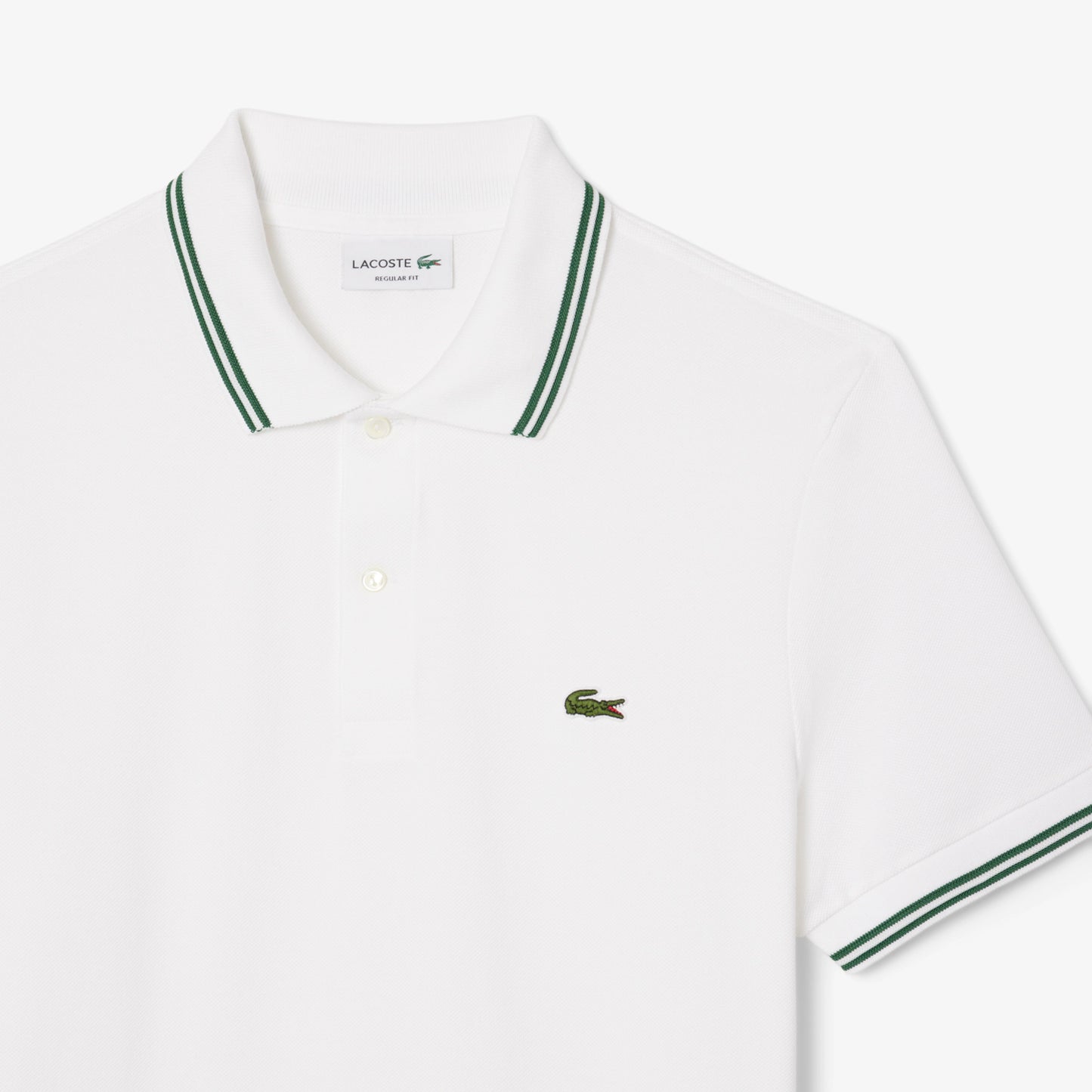 Polo Branco Lacoste SS25