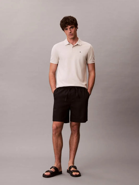 Polo Bege Calvin Klein SS26