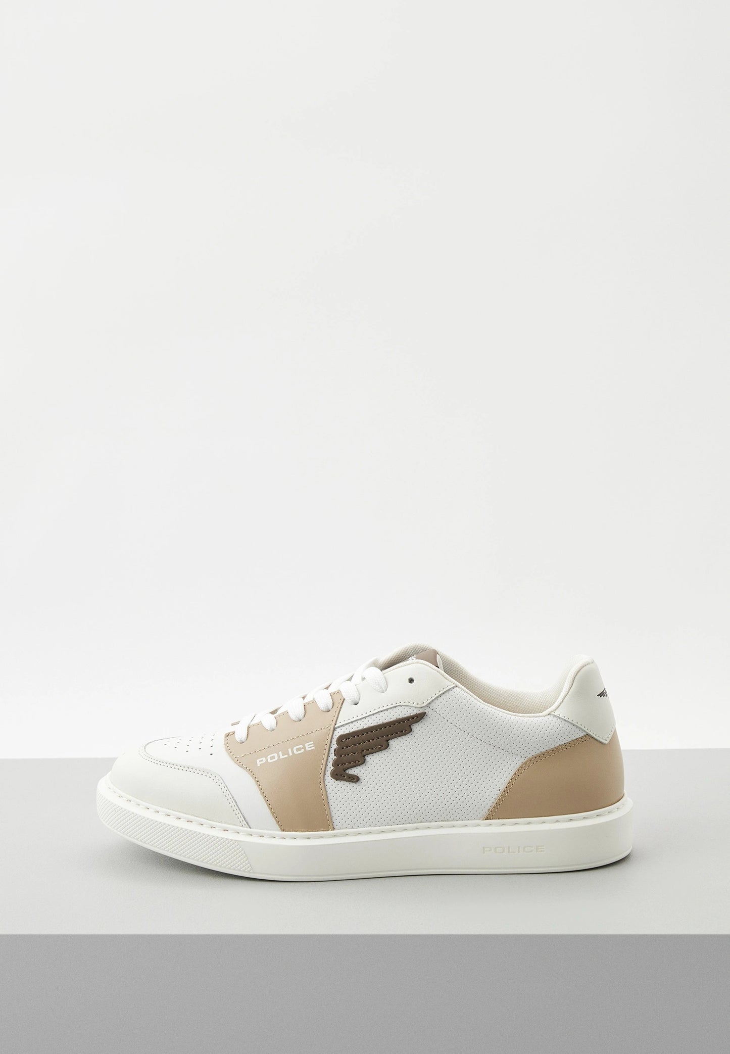 Sapatilha Branca e Bege POLICE SS25