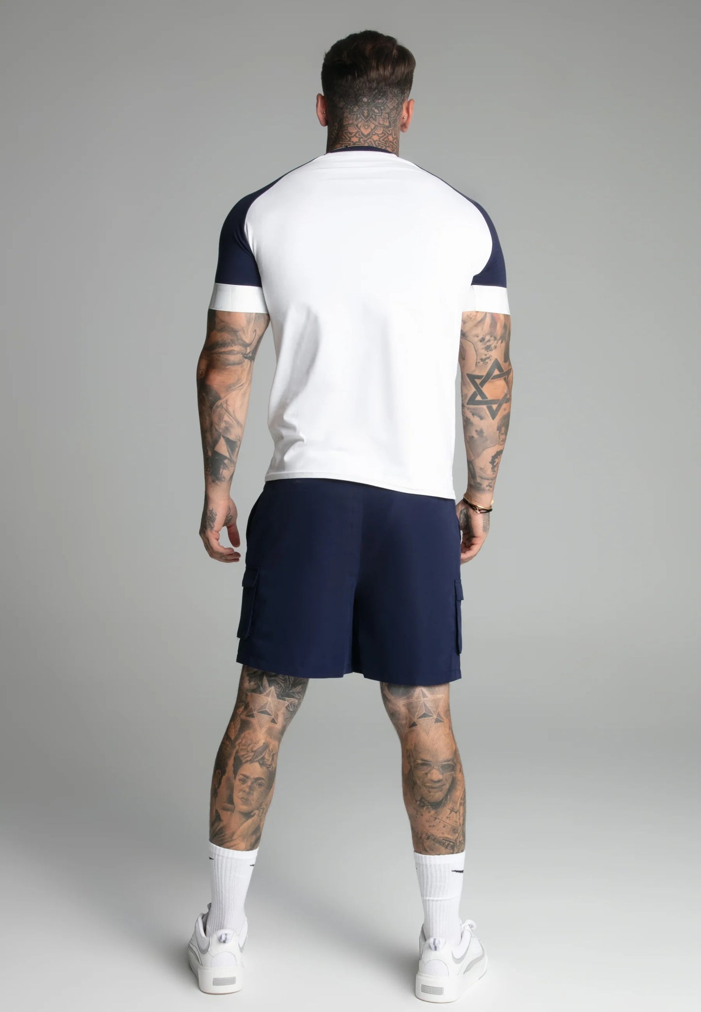 Calções de Banho Azul Marinho SikSilk SS25