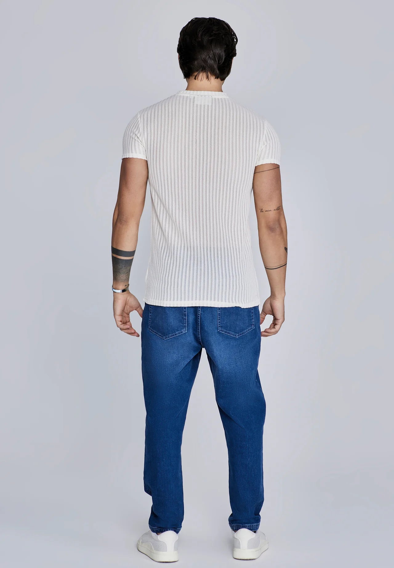 T-shirt Texturizada Cru SikSilk SS25