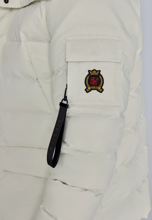 Casaco Creme SikSilk FW25