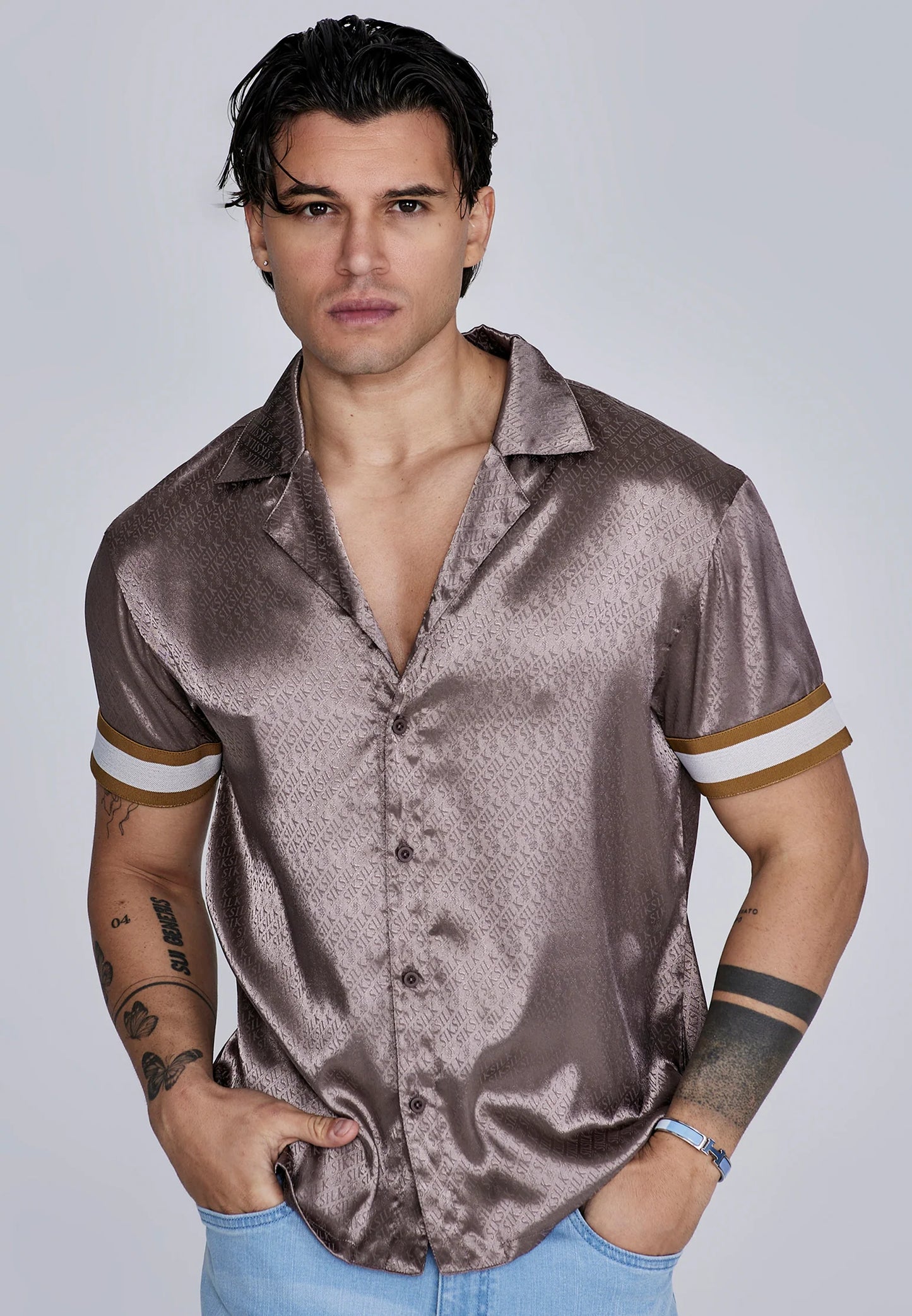 Conjunto Castanho SikSilk SS25