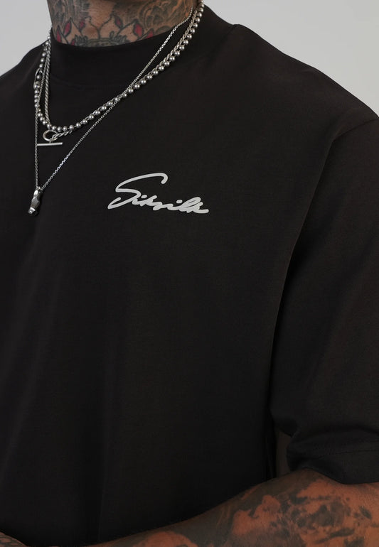 T-shirt Castanha SikSilk FW25